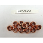 COPPER REDUCER 5/8 X 3/8" INDUSTRY OD SIZE 10 PC