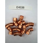 COPPER ELBOW 45* 3/8" INDUSTRY OD SIZE 10 PC