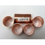 COPPER COUPLING  1 1/8" INDUSTRY OD SIZE 5 PC