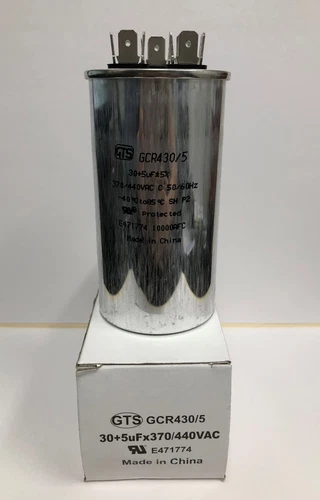 s-l500-246.webp RUN CAPACITOR ROUND 30+5X370/440 GCR430/5 - Image 1