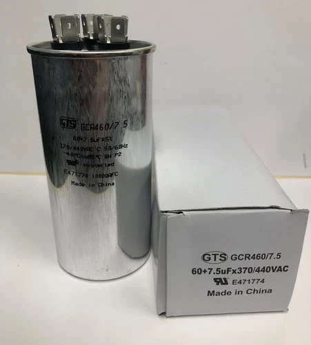 s-l500-250.webp RUN CAPACITOR ROUND 60+7.5X370/440 GCR465/7.5 - Image 1