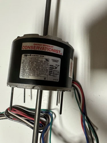 s-l500-508.webp A.O. SMITH F48SD6L6 1/8 HP OEM AIR CONDITIONER MOTOR 208-230 VAC 1075 RPM 3SPD - Image 1