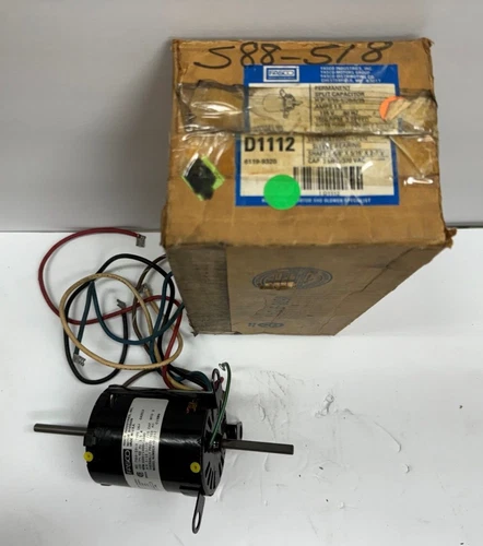 s-l500-526.webp FASCO D1112 DOUBLE SHAFT 3 SPEED ELECTRIC MOTOR 1/5 HP PART# 7164-0918 - Image 1