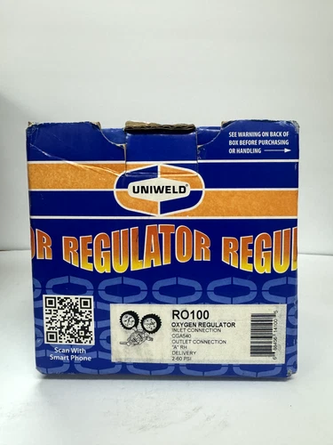 s-l500-598.webp UNIWELD RO100 / 0781-4241 / G150-60-540 Oxygen Regulator for "A" type hoses only - Image 1