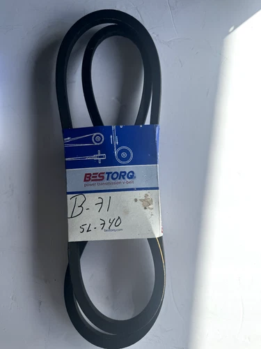 s-l500-707.webp BESTORQ B" Classic V-Belt 5/8" Top Width 74" Outside Length - Image 1