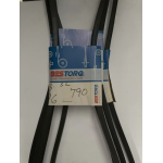BESTORQ Rubber V-Belt, Wrapped, Black