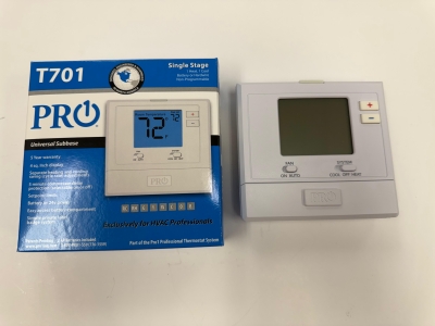 Pro1 IAQ T701 non-programmable digital thermostat