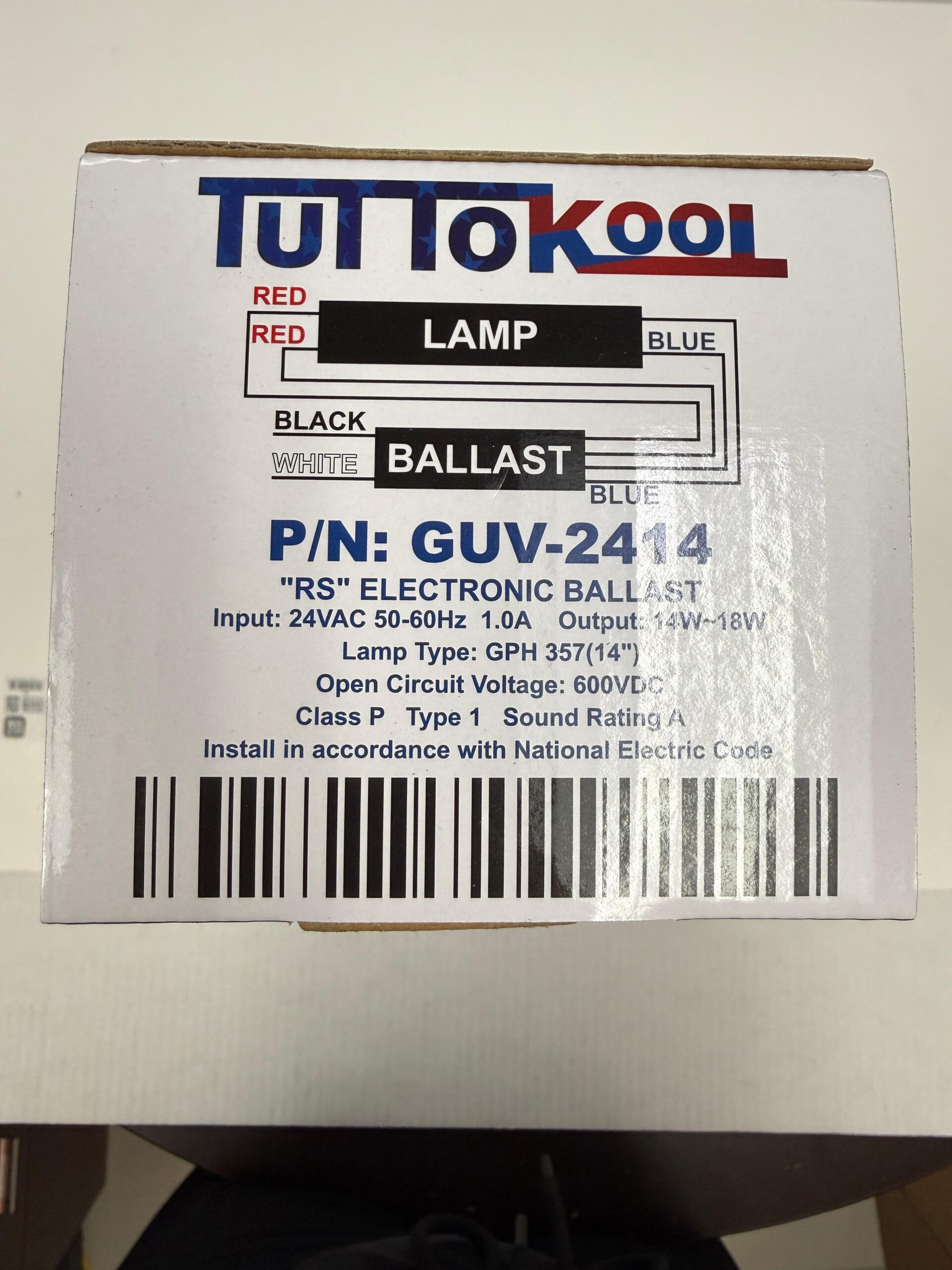 WhatsApp Image 2026-02-09 at 11.09.20 AM (30) Tutto Kool air purifier with a lamp P/N:GUV-2414 - Image 1