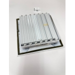 1-way white ceiling grille from GTI (8X8) - Image 3