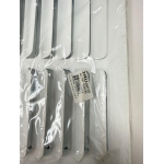 white TRUaire 401M 10X06  1-way fixed curved blade wall or ceiling register. - Image 2