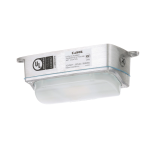 KASON 11808NMA100 LED FIXTURE120V 12W 4000K ANGLED