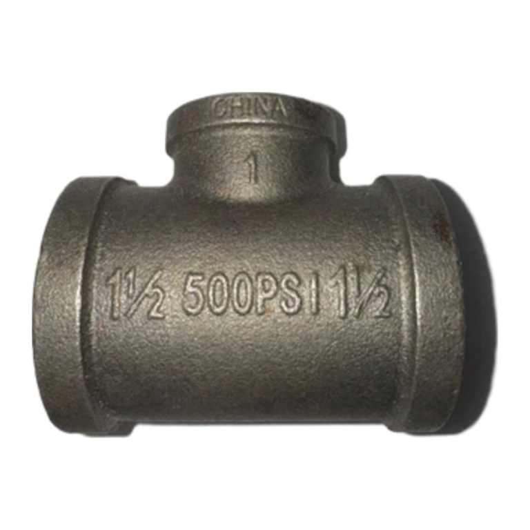 1-1/2" x 1" Reducing Threaded Tee