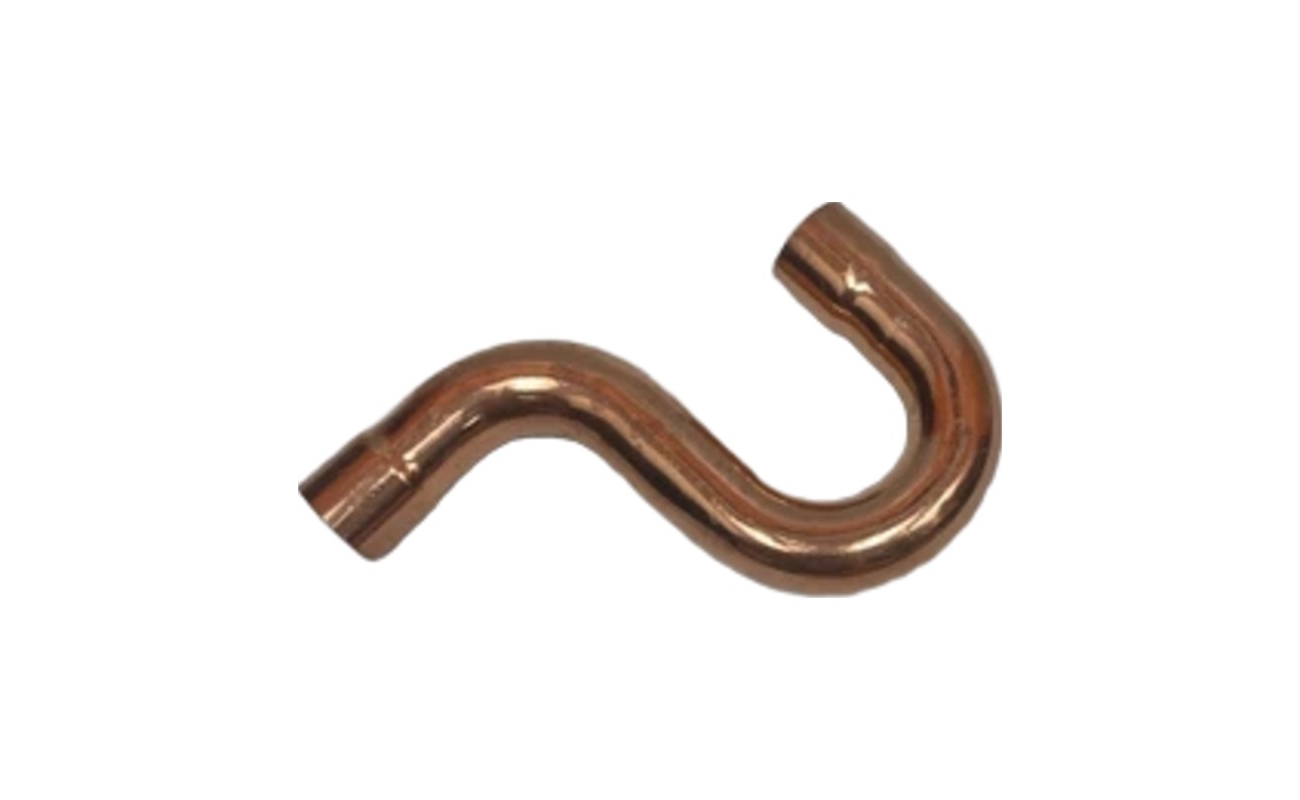 1-1/8" OD Copper P-Trap, ACR