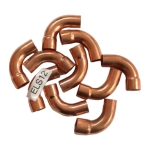 1/2" OD Copper Street 90° Elbow (C x Ftg), ACR, Pack of 10