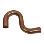 1-5/8" OD Copper P-Trap, ACR