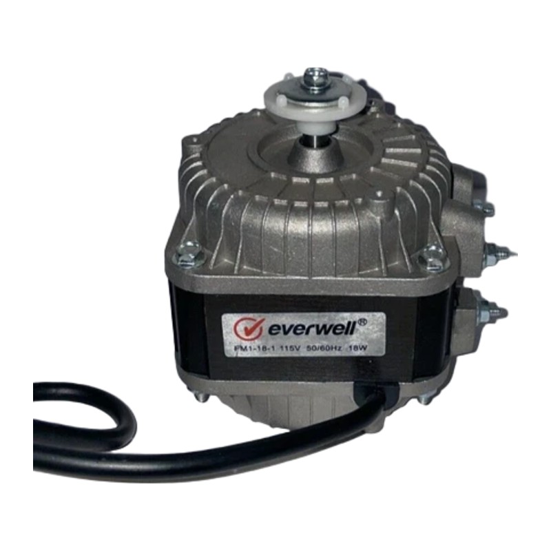 18W Universal Multi-Fit Fan Motor for Walk-In Coolers and Freezers 18W Universal Multi-Fit Fan Motor for Walk-In Coolers and Freezers
