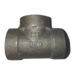 1" Class 300 Malleable Iron Tee