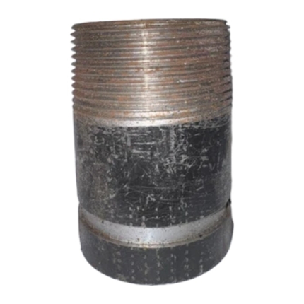 2-1/2" x 4" Black Steel Pipe Nipple
