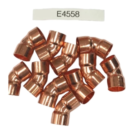 5/8" OD Copper 45° Elbow, ACR, Pack of 10