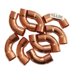 5/8" OD Copper Long Radius 90° Elbow, ACR, Pack of 10