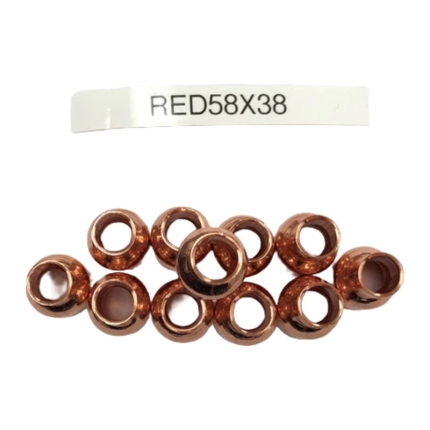 5/8" x 3/8" OD Copper Reducer, ACR, Pack of 10
