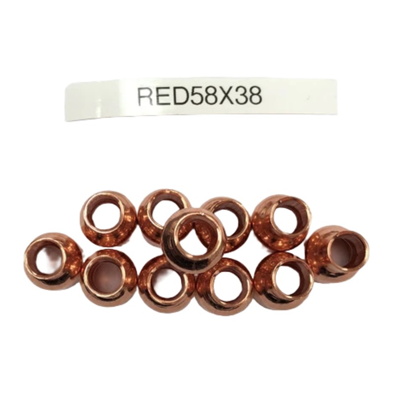 5/8" x 3/8" OD Copper Reducer, ACR, Pack of 10 5/8" x 3/8" OD Copper Reducer, ACR, Pack of 10