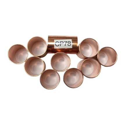 7/8" OD Copper Coupling, ACR, Pack of 10