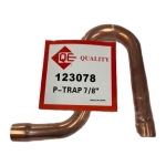 7/8" OD Copper P-Trap, ACR