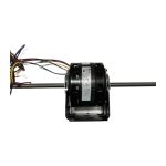 A.O. Smith DB6407 Blower Motor, 1/10-1/15-1/20-1/25 HP, 208-230V, 1050 RPM