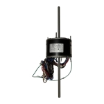 A.O. Smith F48M78A01 Blower Motor, 1/6 HP, 208-230V, 1075 RPM, 3-Speed