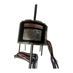 A.O. Smith F48SD6L6 Air Conditioner Motor, 1/8 HP, 208-230V, 1075 RPM, 3-Speed