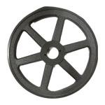 AMEC BK120H 1-Groove Fixed Pitch Sheave (QD/H Bushing)