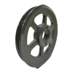 AMEC BK75H 1-Groove Fixed Pitch Sheave (QD/H Bushing)