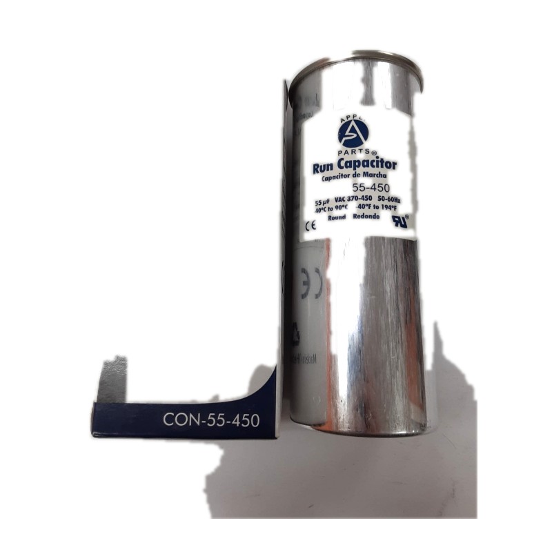 Appli Parts CON-55-450 Run Capacitor Round Appli Parts CON-55-450 Run Capacitor Round