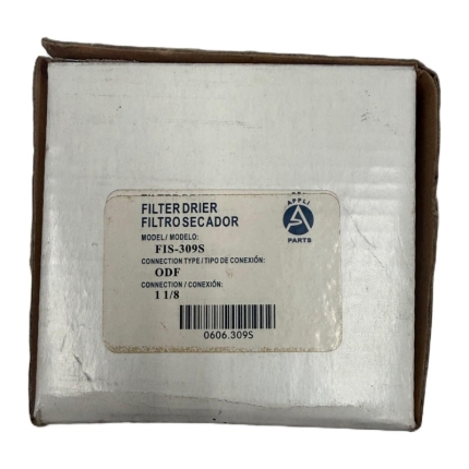 Appli Parts FIS-309S Liquid Line Filter Drier, 1-1/8" ODF solder, 30 cu. in.