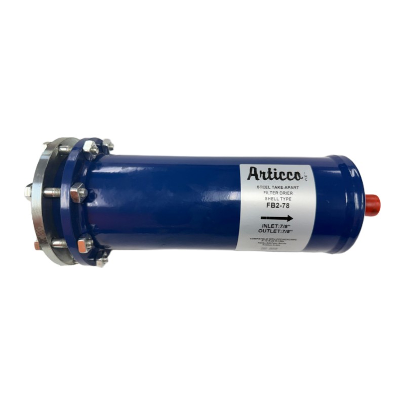 Articco FB2-78 Steel Take-Apart Filter Drier Shell, 7/8" ODF Articco FB2-78 Steel Take-Apart Filter Drier Shell, 7/8" ODF