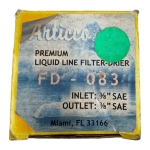 Articco FD-083 Liquid Line Filter Drier, 3/8" SAE flare, 8 cu. in.