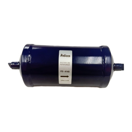 Articco FD-414S Suction Line Filter Drier, 1/2" ODF solder, 41 cu. in.