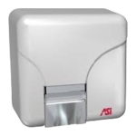 ASI 0144 Porcelair Surface-Mounted Hand Dryer, 208-240V