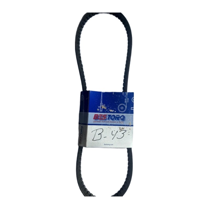Bestorq B43 / 5L460 V-Belt, 21/32" x 46" Outside Length Bestorq B43 / 5L460 V-Belt, 21/32" x 46" Outside Length