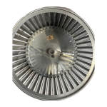 Blower Wheel 840310, 12.6" x 12.6" direct drive