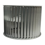 Blower Wheel 850723, 12.6" x 9.5" belt drive