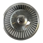 Blower Wheel 850758, 12.6" x 9.5" belt drive