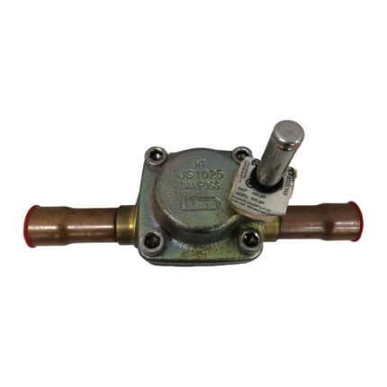 Danfoss EVR 25 Solenoid Valve 018F7500, 1-1/8" ODF