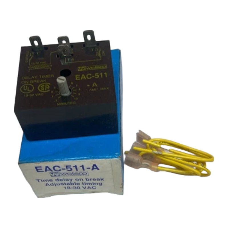 EAC-511-A Time Delay on Break, Adjustable, 18-30VAC EAC-511-A Time Delay on Break, Adjustable, 18-30VAC