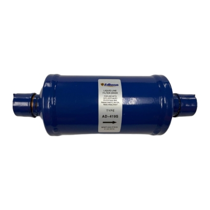 Edisson AD-419S Liquid Line Filter Drier, 1-1/8" ODF solder, 41 cu. in.