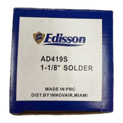 Edisson AD-419S Liquid Line Filter Drier, 1-1/8" ODF solder, 41 cu. in. view 2