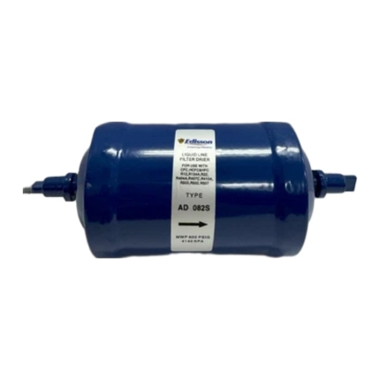 Edisson AD082S Liquid Line Filter Drier, 1/4" ODF solder, 8 cu. in.