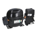 Embraco NEU2178GK Reciprocating Compressor, R-404A / R-507, 220-240V 1-Phase