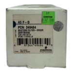 Emerson A3-F-D Filter Cartridge (049484)